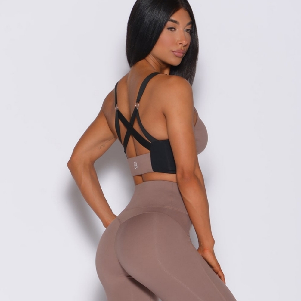 BNWT banded sports bra reserved